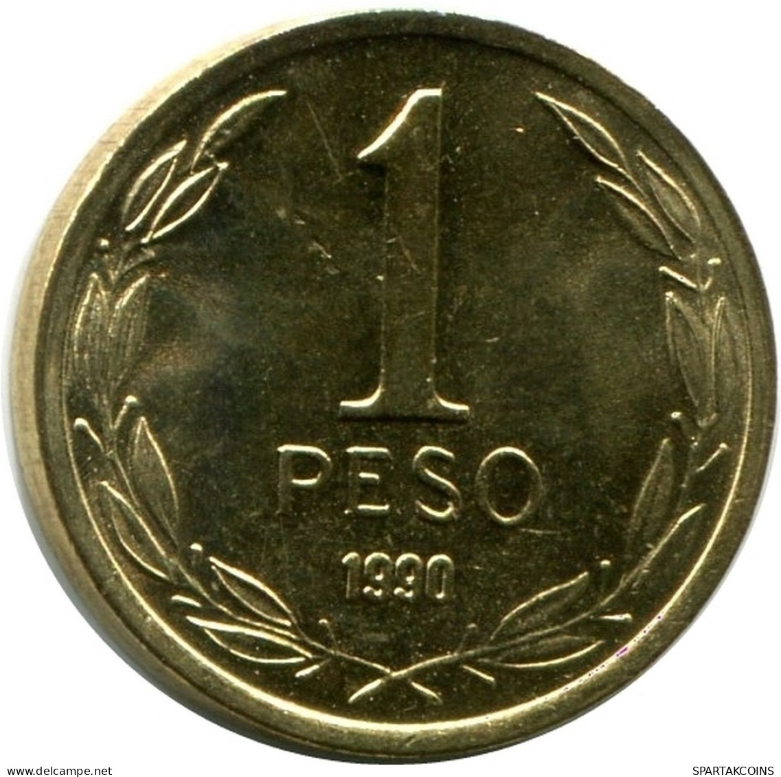 1 PESO 1990 CHILE UNC Moneda #M10150.E.A - Chile