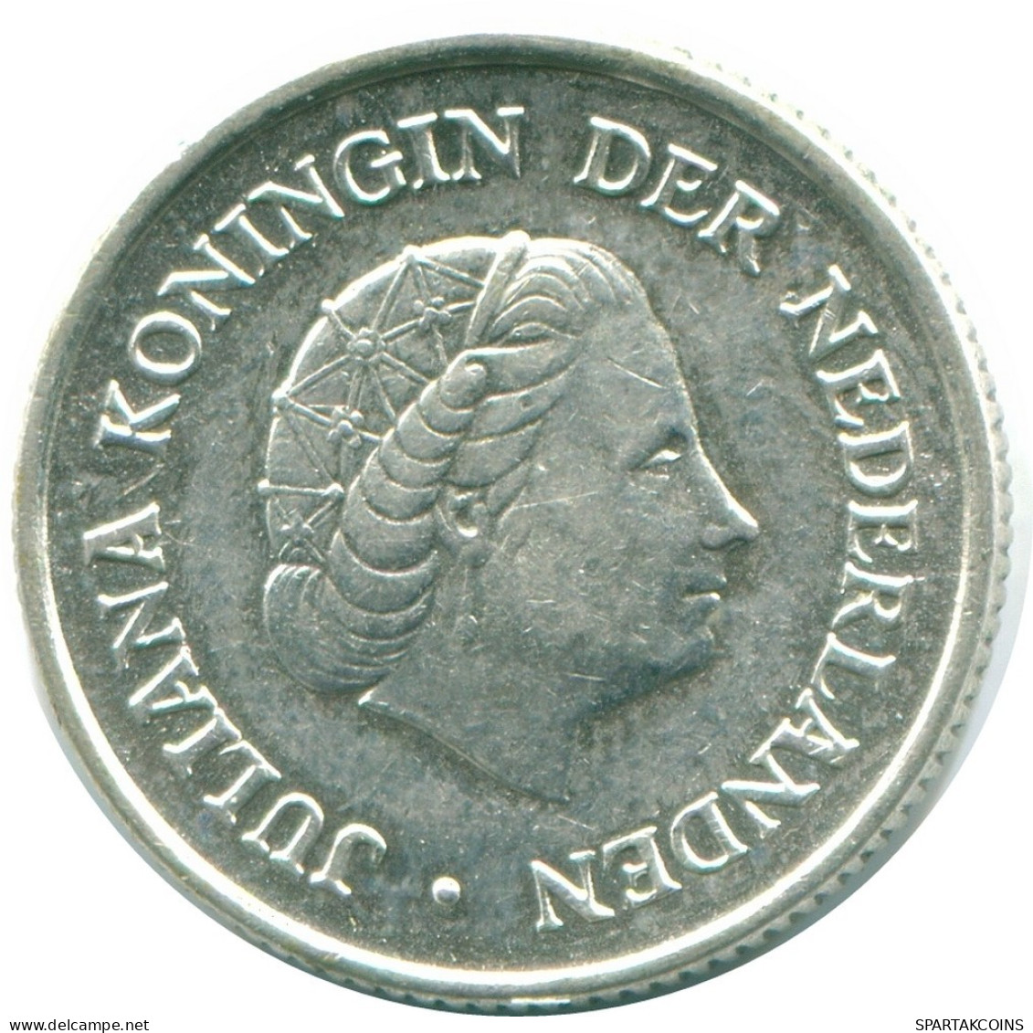 1/4 GULDEN 1970 NIEDERLÄNDISCHE ANTILLEN SILBER Koloniale Münze #NL11613.4.D.A - Niederländische Antillen