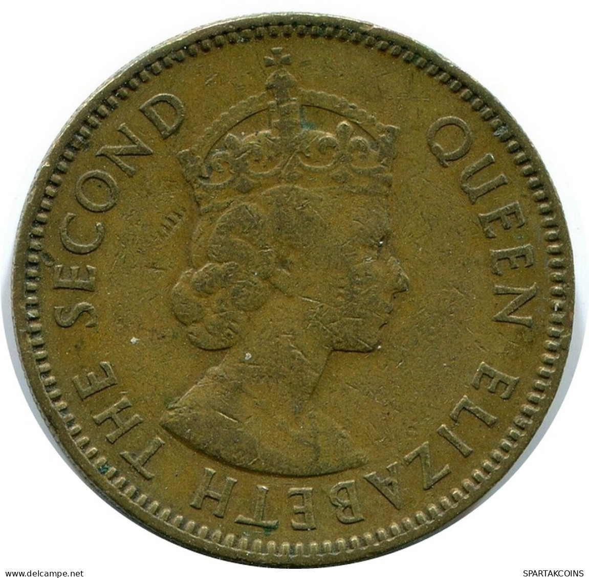 10 CENTS 1957 HONG KONG Coin #BA162.U.A - Hongkong