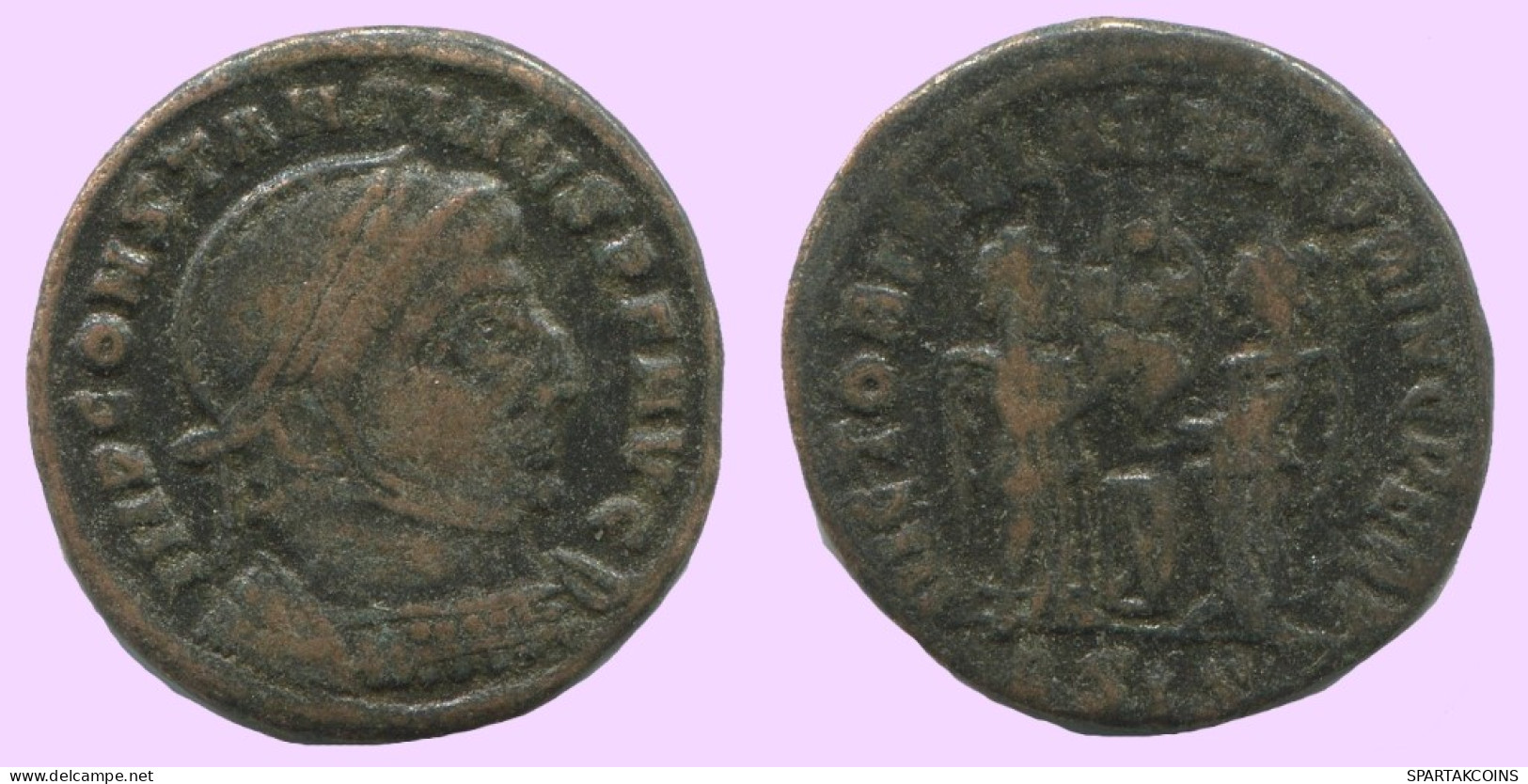 LATE ROMAN IMPERIO Follis Antiguo Auténtico Roman Moneda 2.6g/17mm #ANT1986.7.E.A - The End Of Empire (363 AD Tot 476 AD)