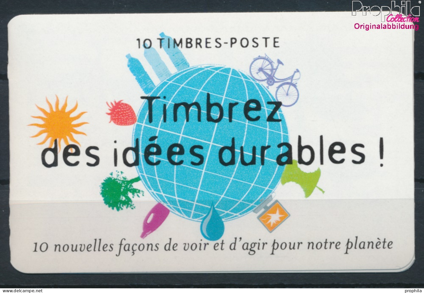 Frankreich 4432-4441MH (kompl.Ausg.) Markenheftchen Postfrisch 2008 Nachhaltigkeit Und Umweltschutz (10391282 - Unused Stamps