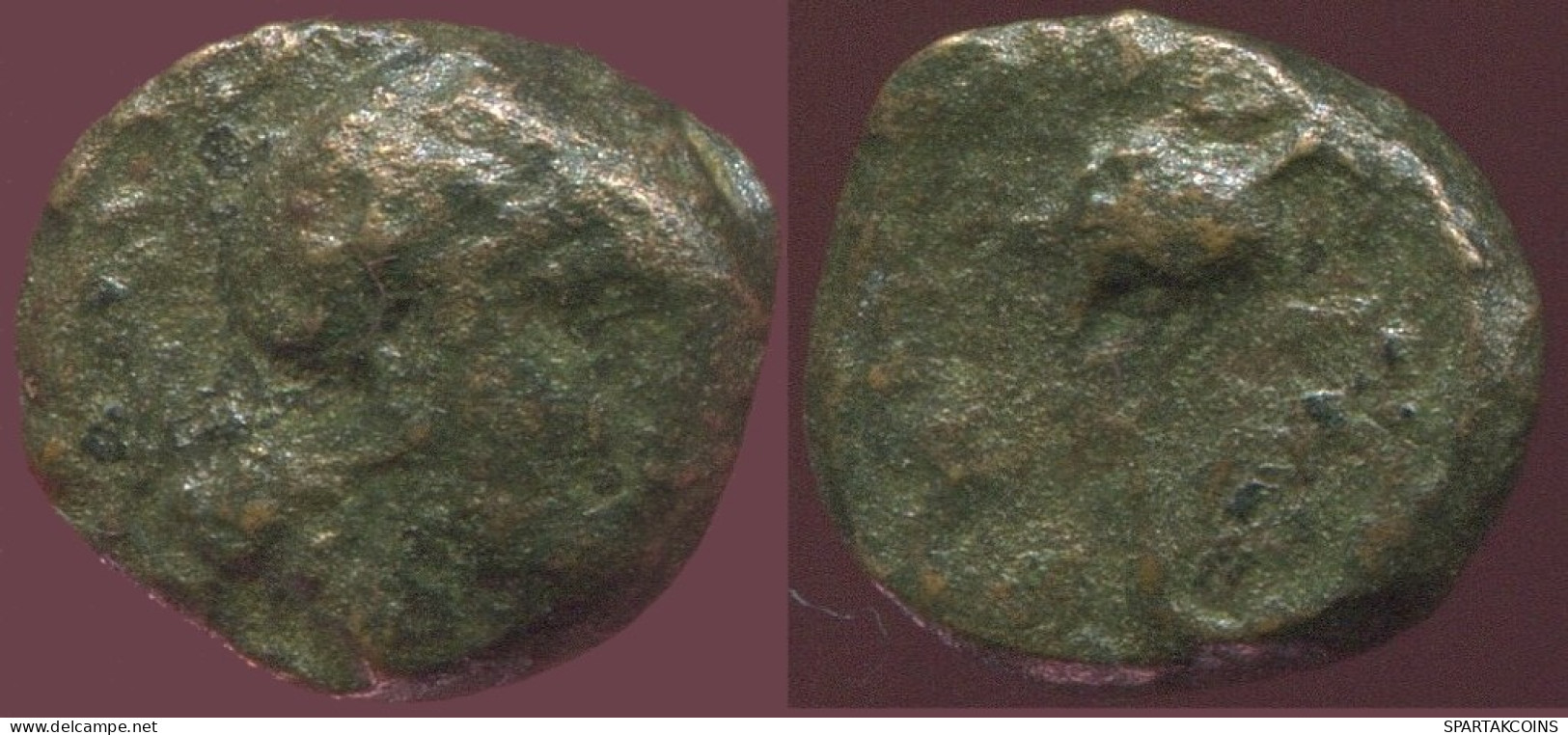 Ancient Authentic Original GREEK Coin 1g/10mm #ANT1524.9.U.A - Griechische Münzen