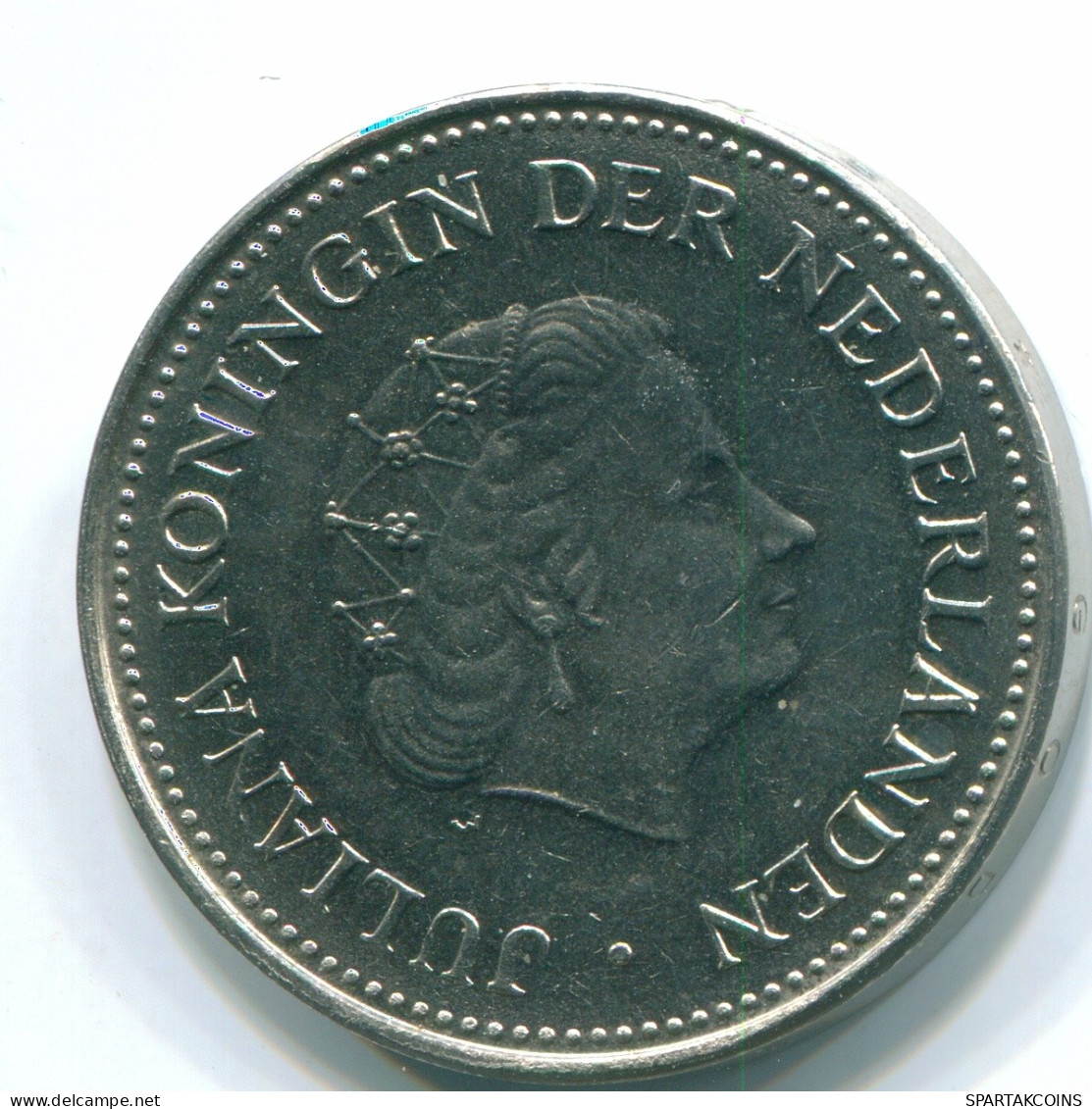 1 GULDEN 1971 ANTILLAS NEERLANDESAS Nickel Colonial Moneda #S12022.E.A - Antilles Néerlandaises
