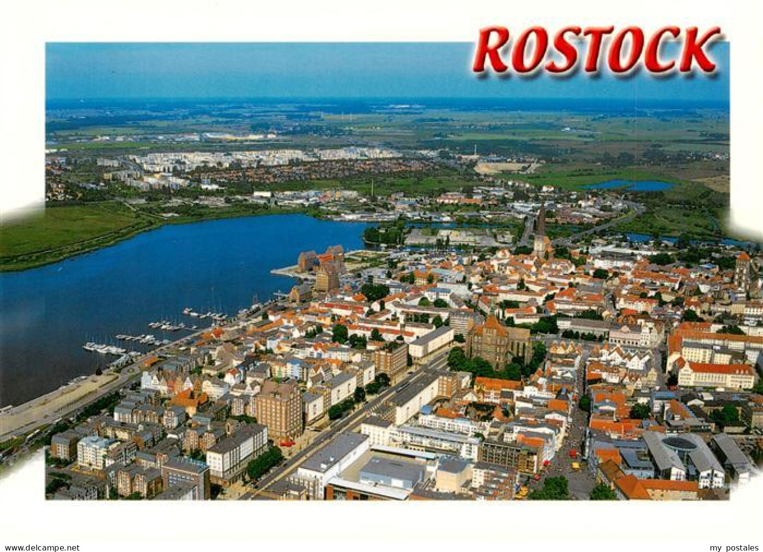 73945961 Rostock Stadtpanorama Hansestadt - Rostock