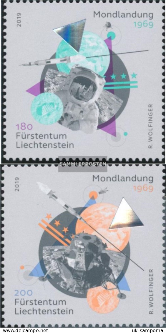 Liechtenstein 1940-1941 (complete Issue) Unmounted Mint / Never Hinged 2019 First Manned Moon Landing - Neufs
