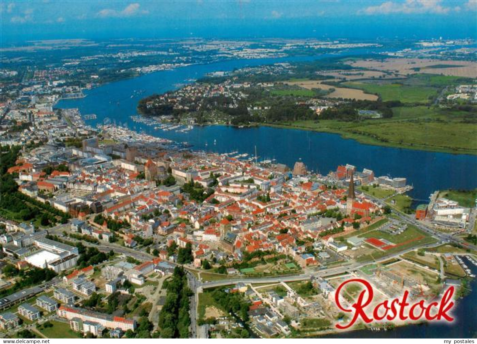73945960 Rostock Stadtpanorama Hansestadt - Rostock