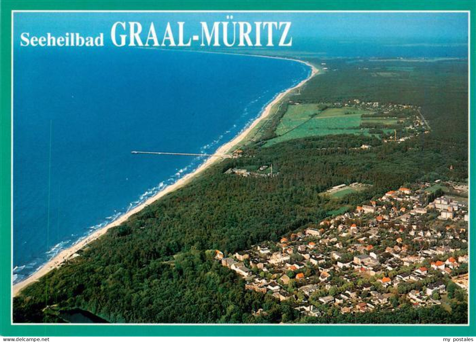 73945959 Graal-Mueritz_Ostseebad Fliegeraufnahme - Graal-Müritz
