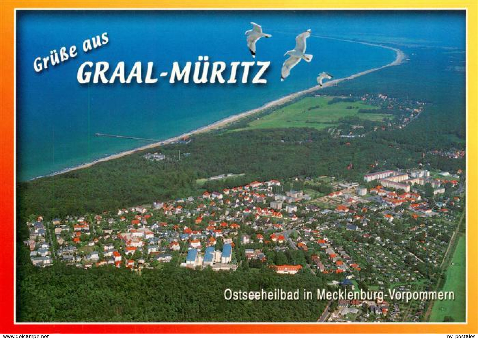 73945958 Graal-Mueritz_Ostseebad Fliegeraufnahme - Graal-Müritz