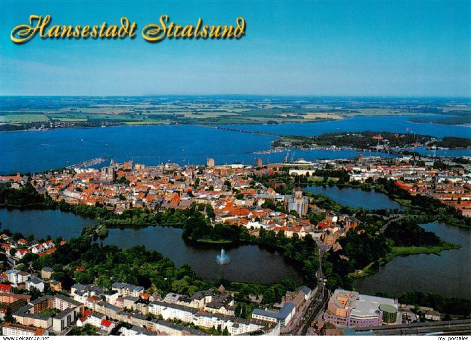 73945951 Stralsund Panorama Hansestadt - Stralsund