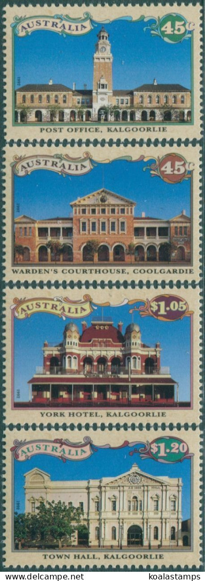 Australia 1992 SG1377-1380 Historical Buildings Set MNH - Sonstige & Ohne Zuordnung