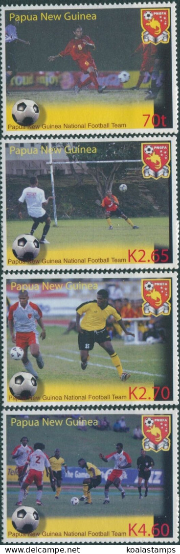 Papua New Guinea 2004 SG1038-1041 FIFA Football Set MNH - Papouasie-Nouvelle-Guinée