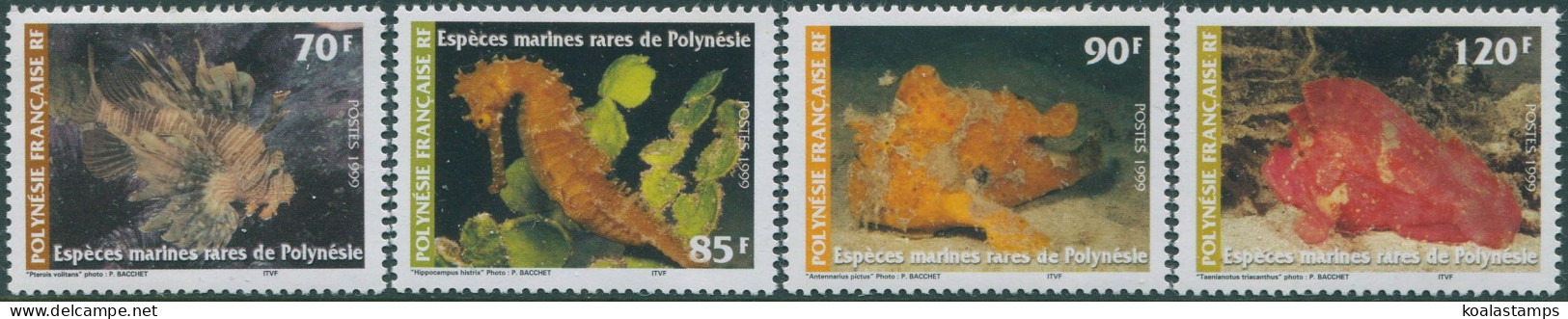 French Polynesia 1999 SG841-844 Marine Life Set MNH - Sonstige & Ohne Zuordnung