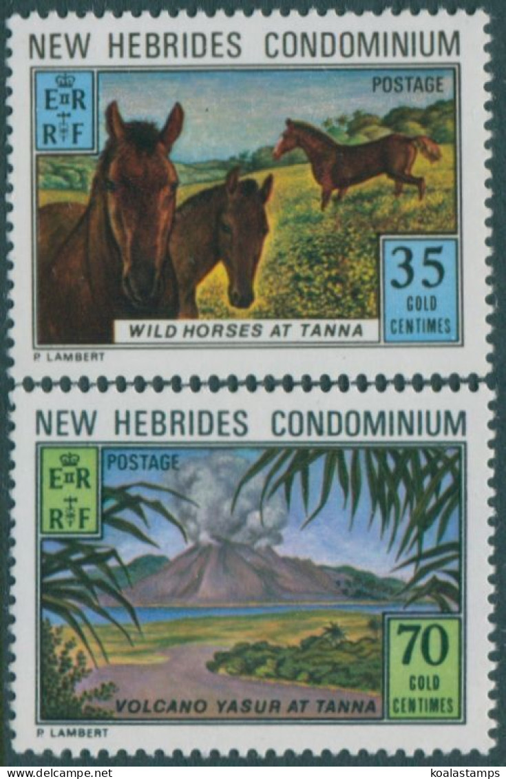 New Hebrides 1973 SG180-181 Tanna Island Set MNH - Andere & Zonder Classificatie