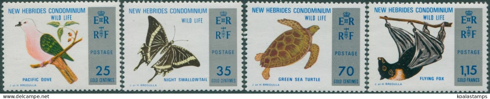 New Hebrides 1974 SG184-187 Wildlife Set MNH - Sonstige & Ohne Zuordnung