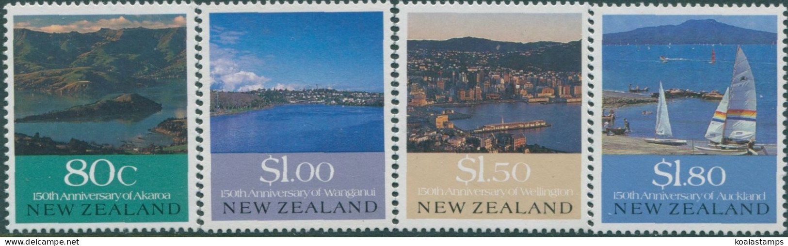 New Zealand 1990 SG1554-1557 Anniversaries Set MNH - Other & Unclassified