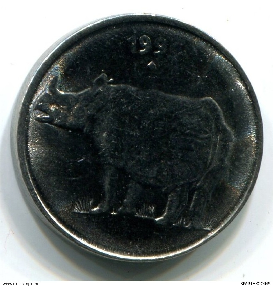 25 PAISE 1999 INDIA UNC Coin #W11441.U.A - Indien