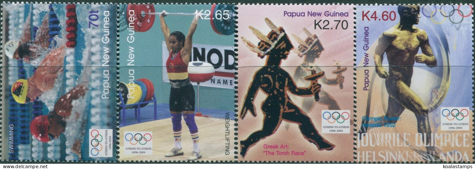 Papua New Guinea 2004 SG1034-1037 Olympics Set MNH - Papua New Guinea