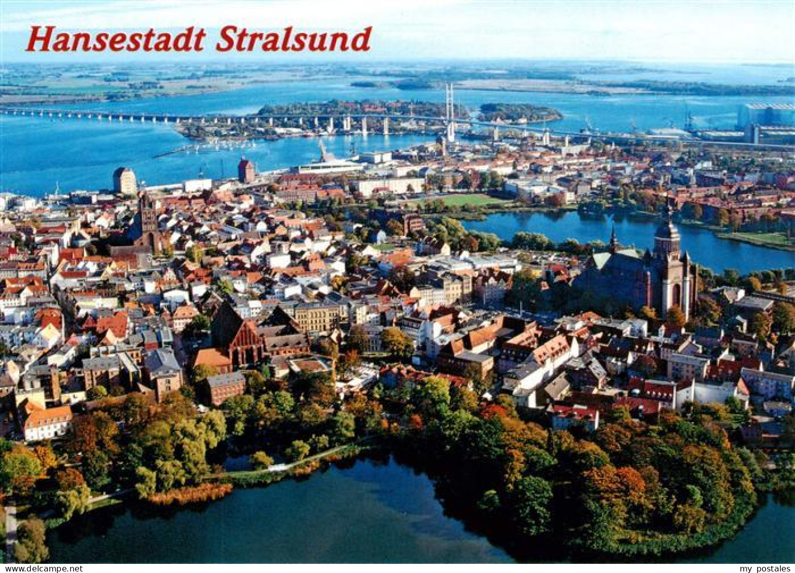 73945927 Stralsund Stadtpanorama Hansestadt - Stralsund