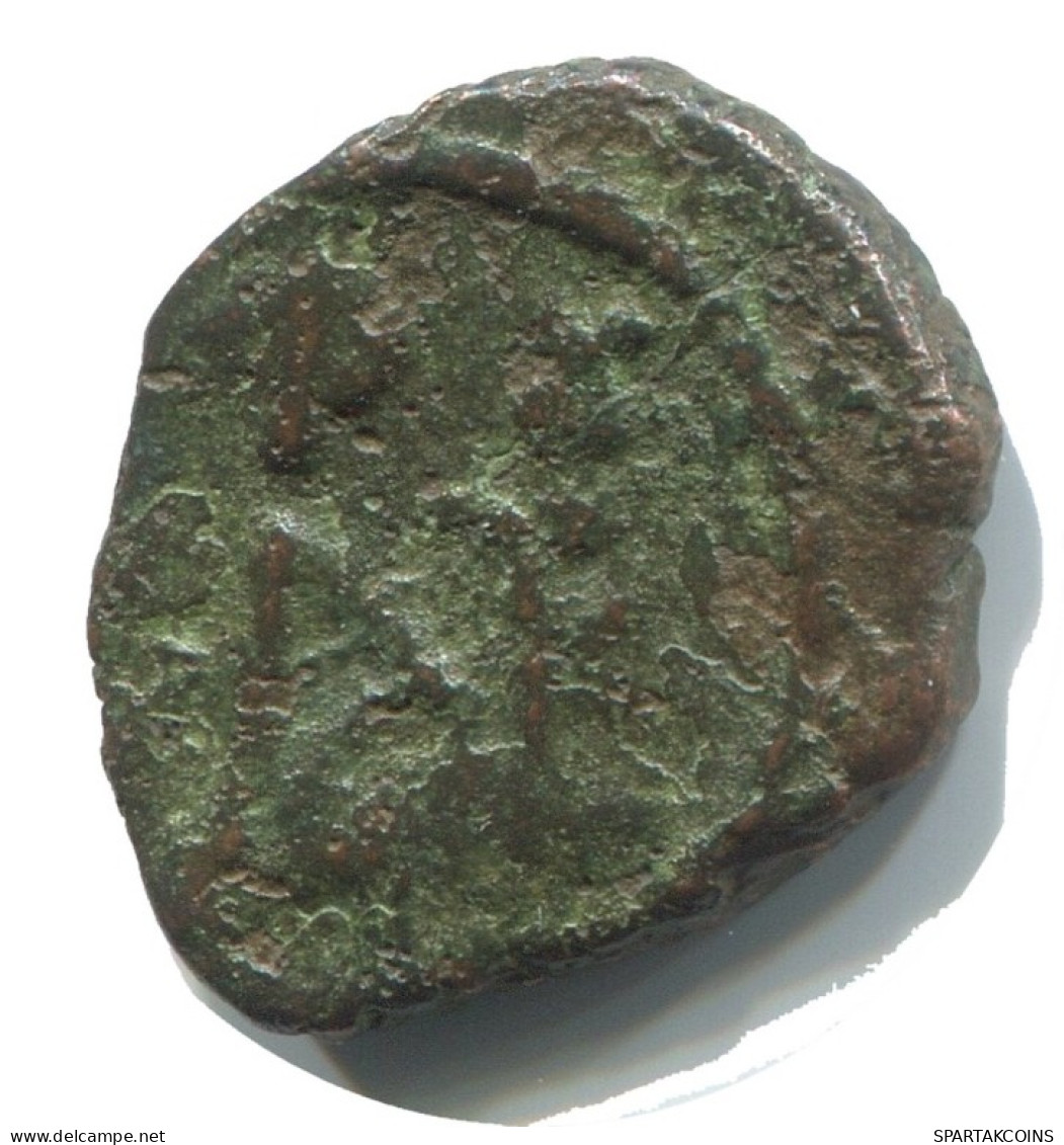 FLAVIUS JUSTINUS II FOLLIS Antike BYZANTINISCHE Münze  2g/17mm #AB414.9.D.A - Byzantinische Münzen