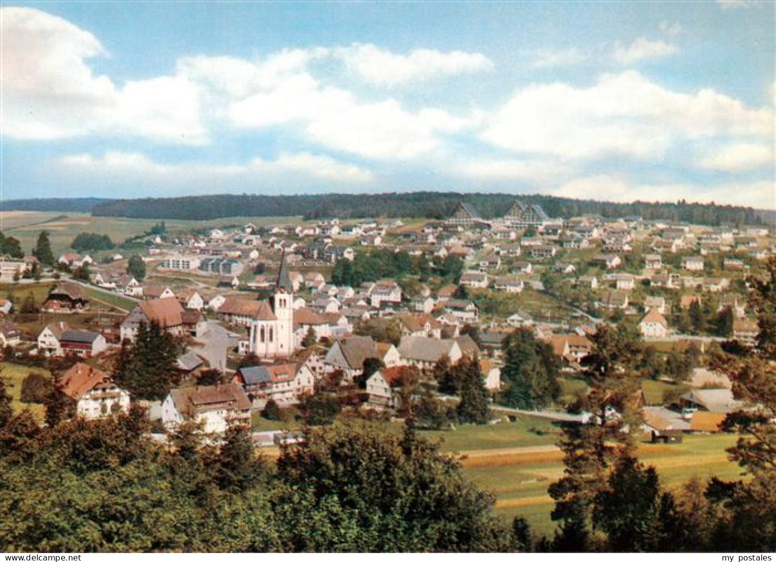 73945925 Unterkirnach Panorama Erholungsort Wintersportplatz Im Schwarzwald - Other & Unclassified