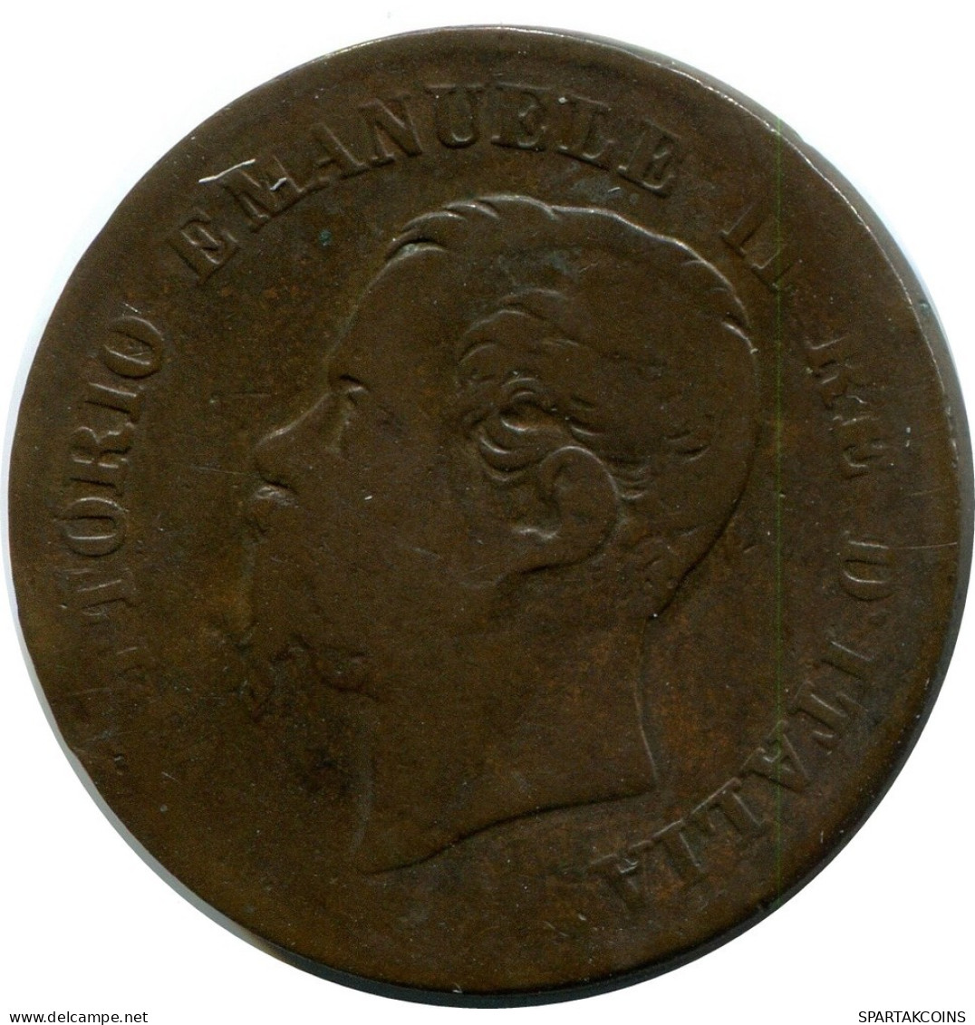 2 CENTESIMI 1867 ITALY Coin Victor Emmanuel II #AW791.U.A - 1861-1878 : Victor Emmanuel II.