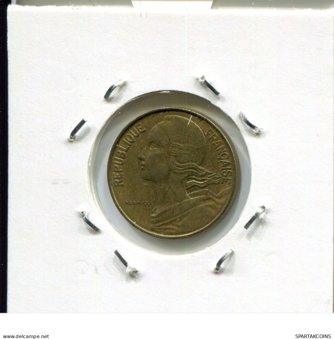 10 CENTIMES 1974 FRANCIA FRANCE Moneda #AN132.E.A - 10 Centimes