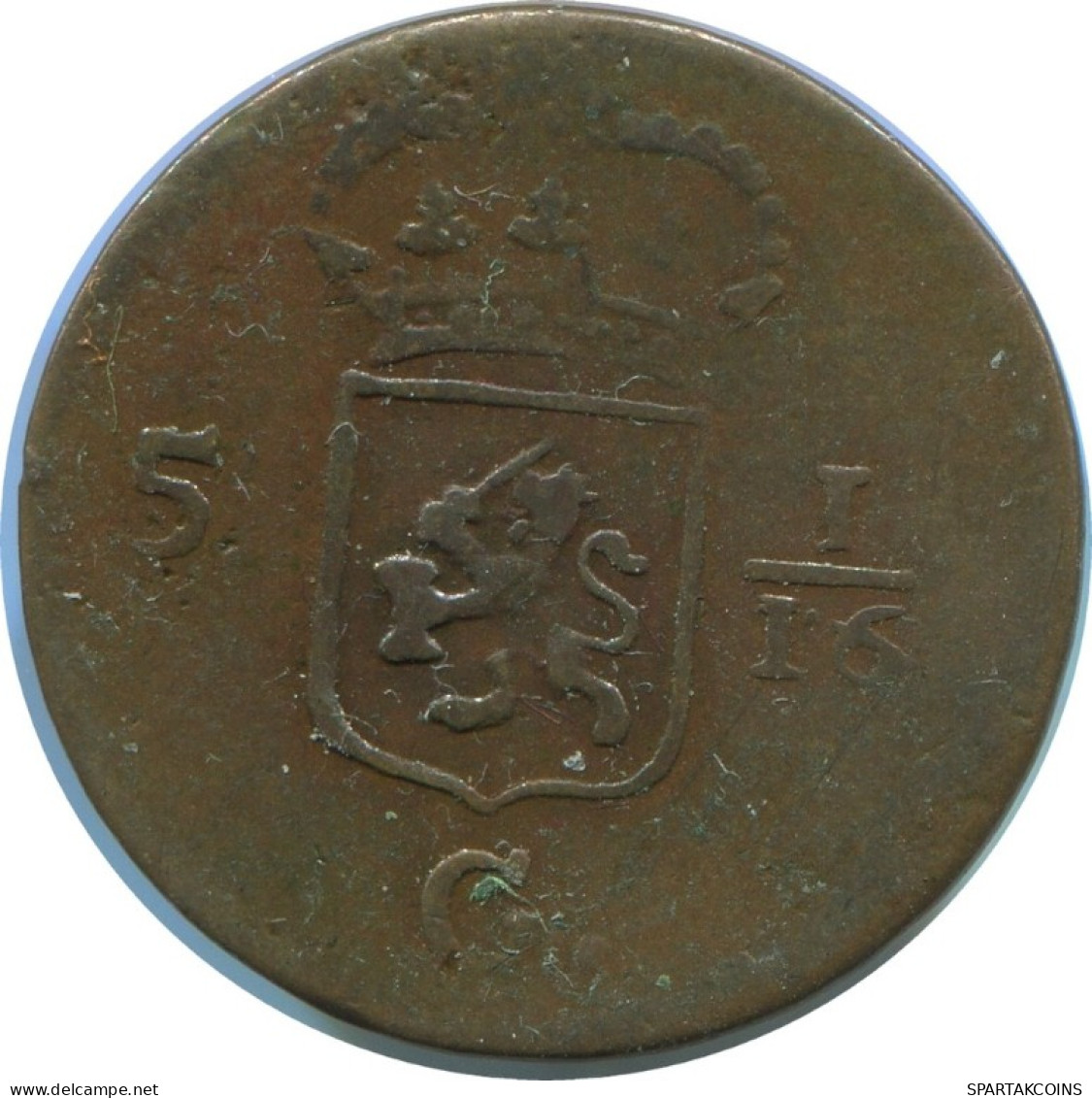 1804 BATAVIA 1 DUIT NEERLANDÉS NETHERLANDS EAST INDIA #AE834.27.E.A - Indes Néerlandaises