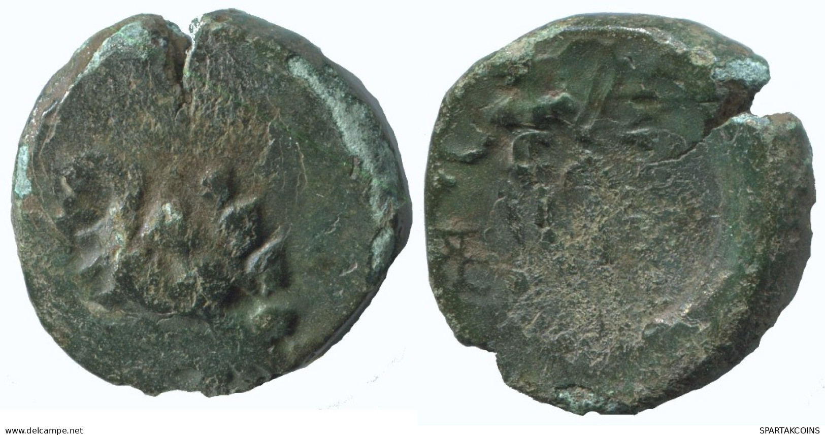 Authentique ORIGINAL GREC ANCIEN Pièce 5.7g/21mm #AA031.13.F.A - Greek