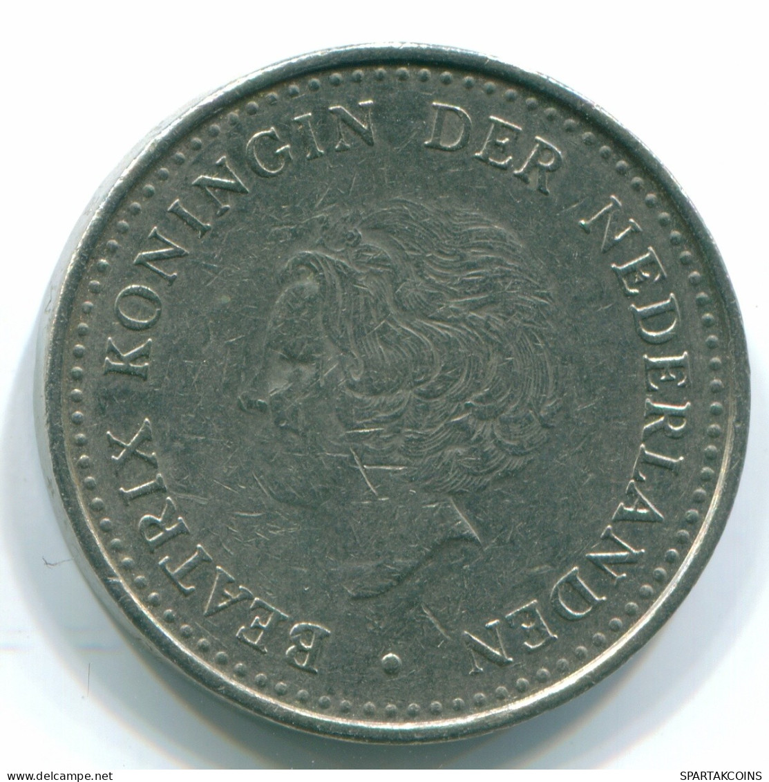 1 GULDEN 1982 ANTILLAS NEERLANDESAS Nickel Colonial Moneda #S12050.E.A - Antilles Néerlandaises