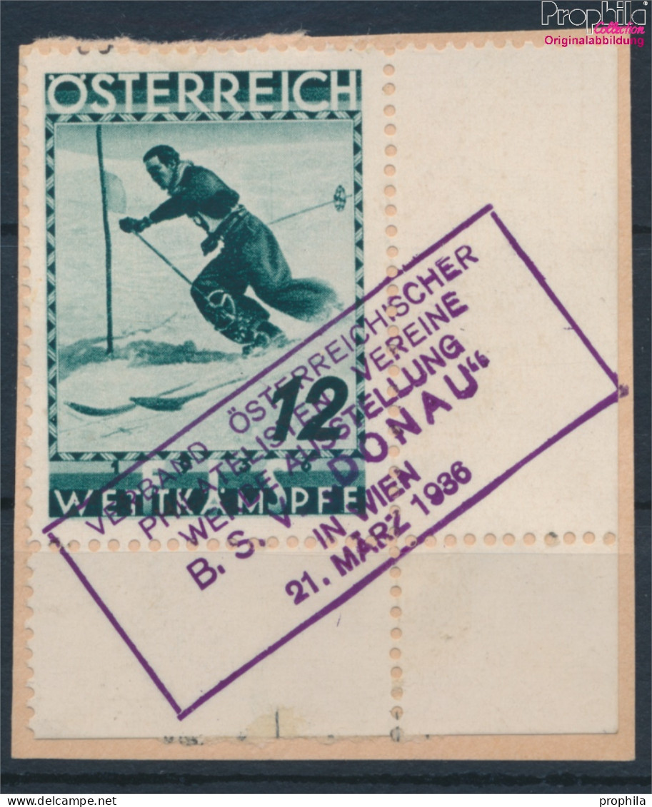 Österreich 623 Gefälligkeitsentwertung Gestempelt 1936 FIS-Wettkämpfe (10404662 - Oblitérés