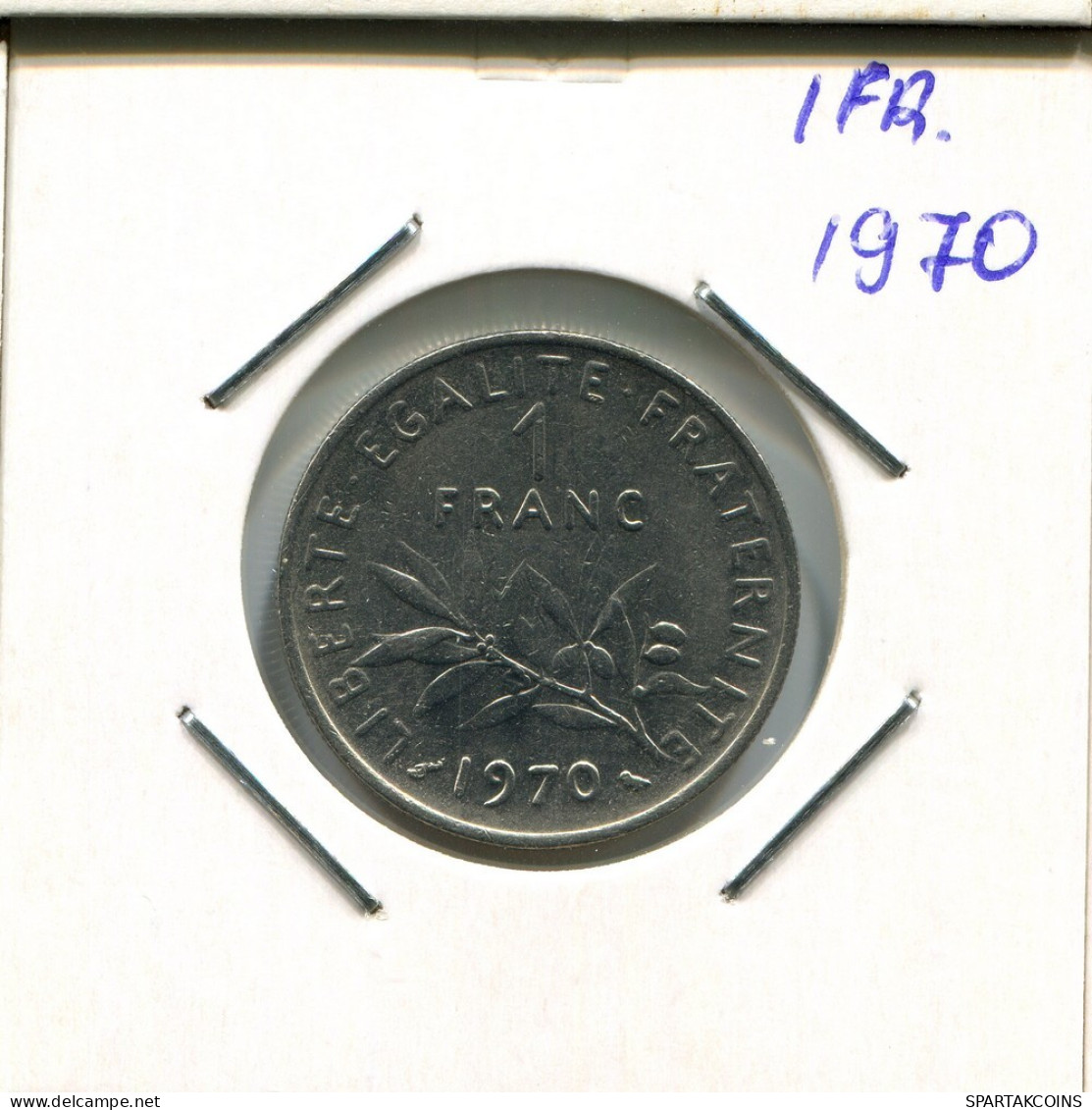 1 FRANC 1970 FRANCIA FRANCE Moneda #AR340.E.A - 1 Franc