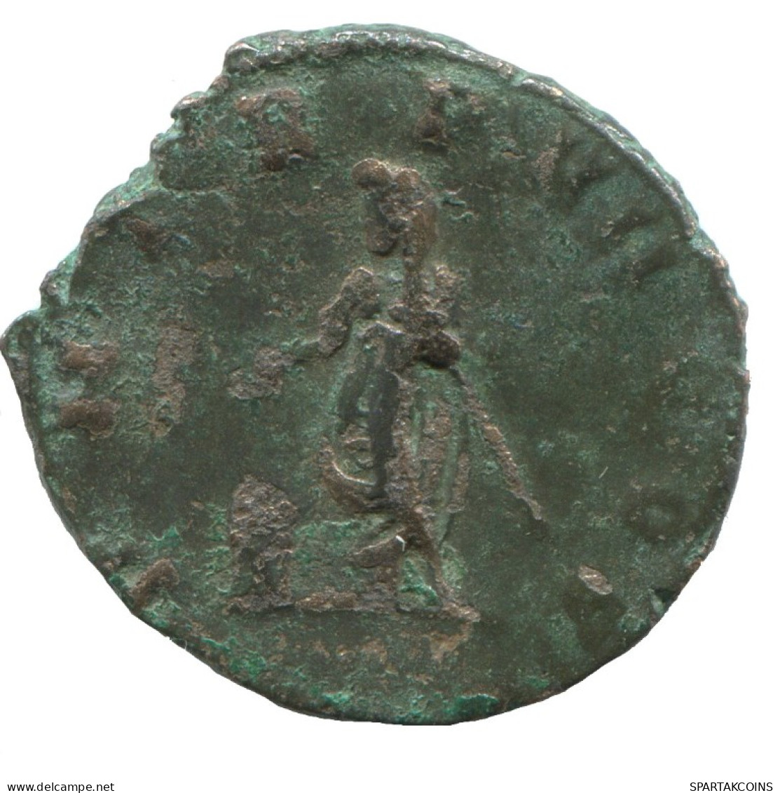 AE ANTONINIANUS Auténtico IMPERIO ROMANO ANTIGUO Moneda 3.3g/22mm #ANN1109.15.E.A - Other & Unclassified