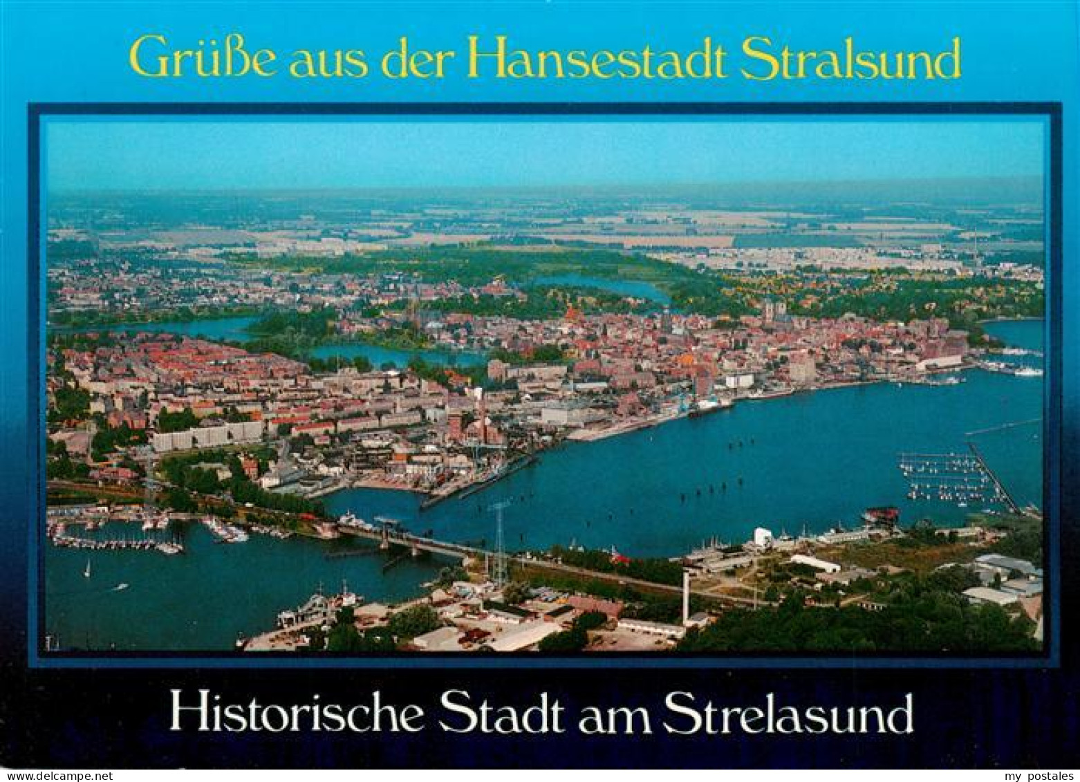 73945883 Stralsund Panorama Historische Stadt Am Strelasund - Stralsund