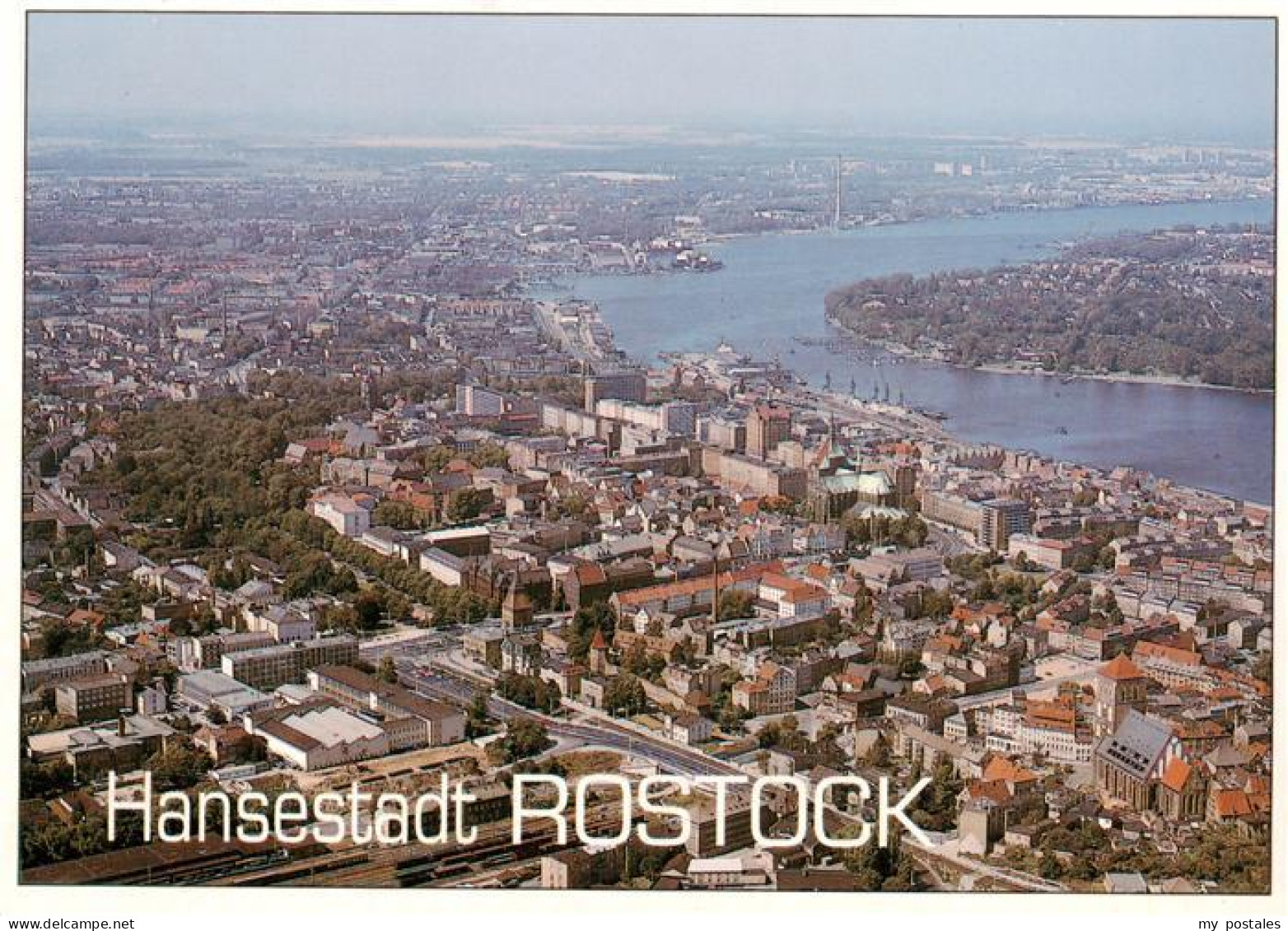 73945879 Rostock Stadtpanorama Hansestadt - Rostock