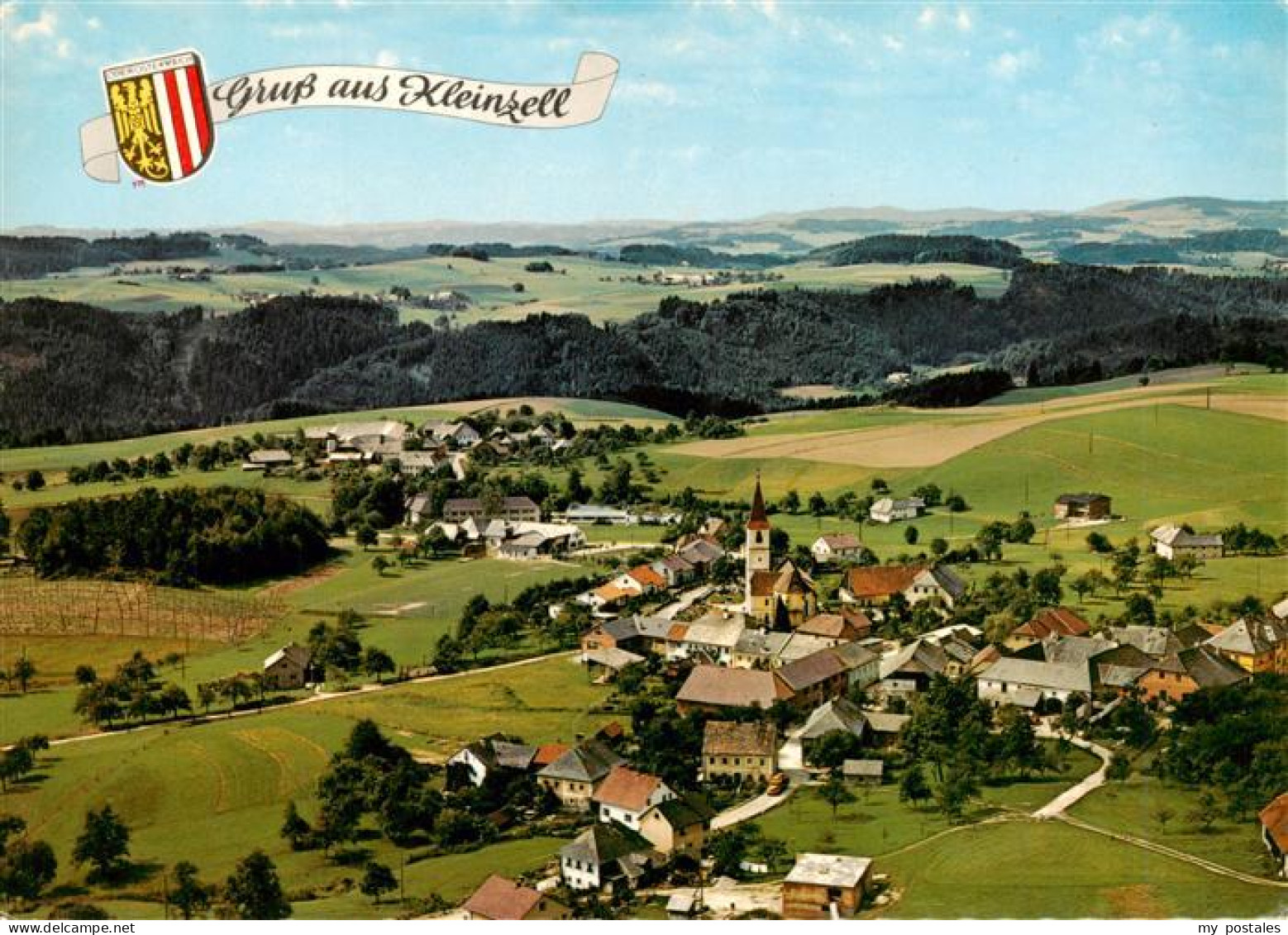 73945868 Kleinzell_Muehlkreis_Oberoesterreich_AT Mit Blick Zum Tal Der Grossen M - Sonstige & Ohne Zuordnung