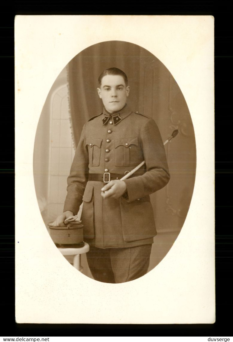 Carte Photo Militaire  Soldat Du  2eme Regiment D' Infanterie ( Format 9cm X 14cm ) - Régiments