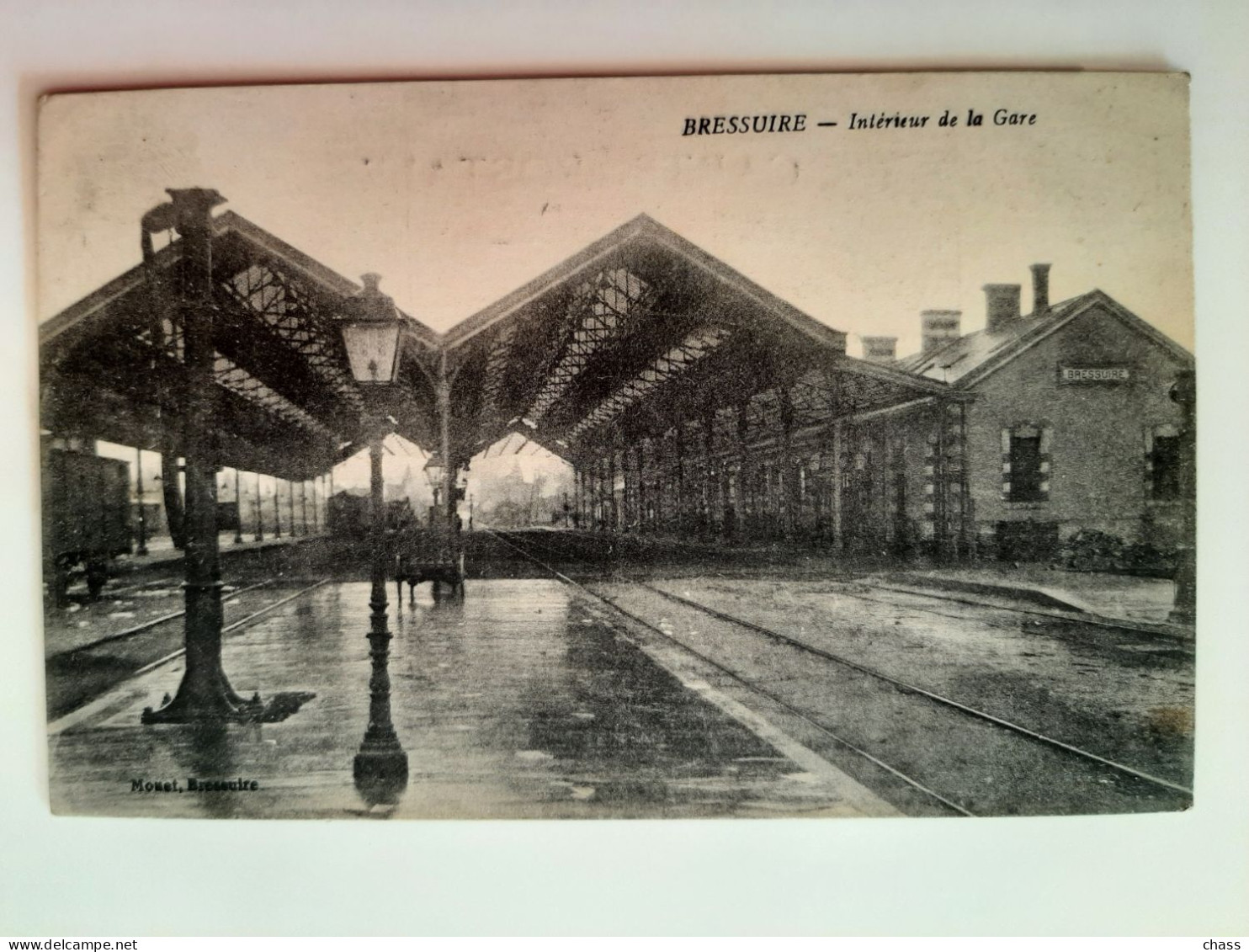 Cpa 79 Bressuire Intérieur De La Gare - Bressuire