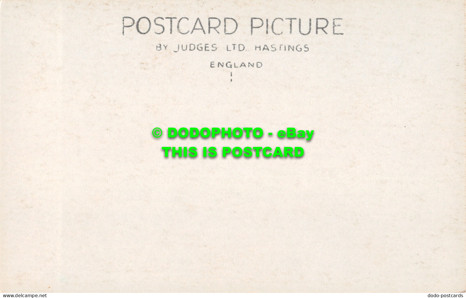 R466510 Ely. Galilee Porch. Judges. 4920. Postcard - World