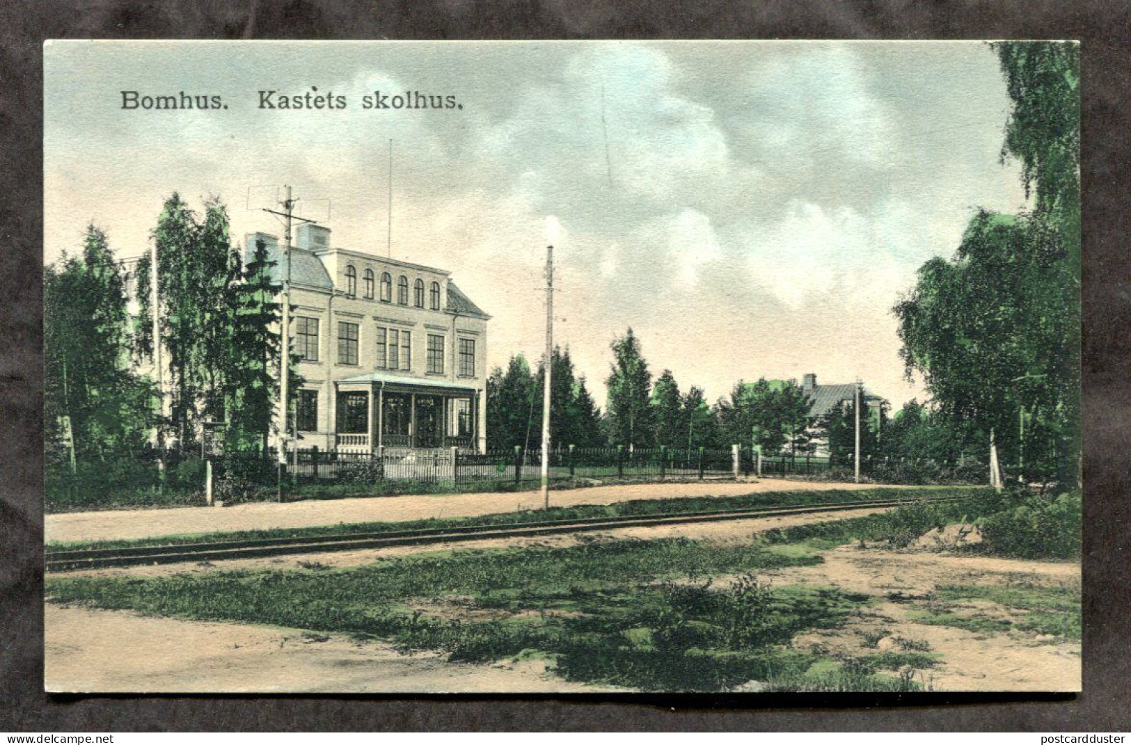SWEDEN Gävle Bomhus 1910s Postcard (h1091) - Sweden