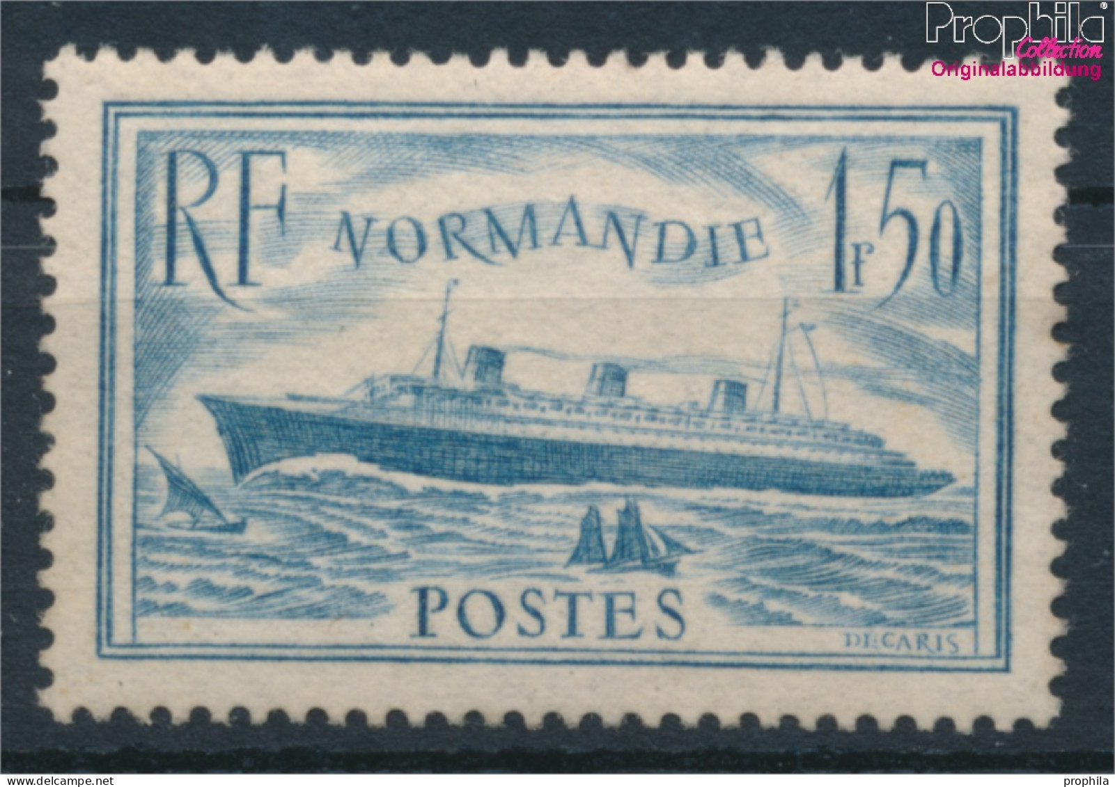 Frankreich 316 (kompl.Ausg.) Mit Falz 1936 Normandie (10391164 - Neufs