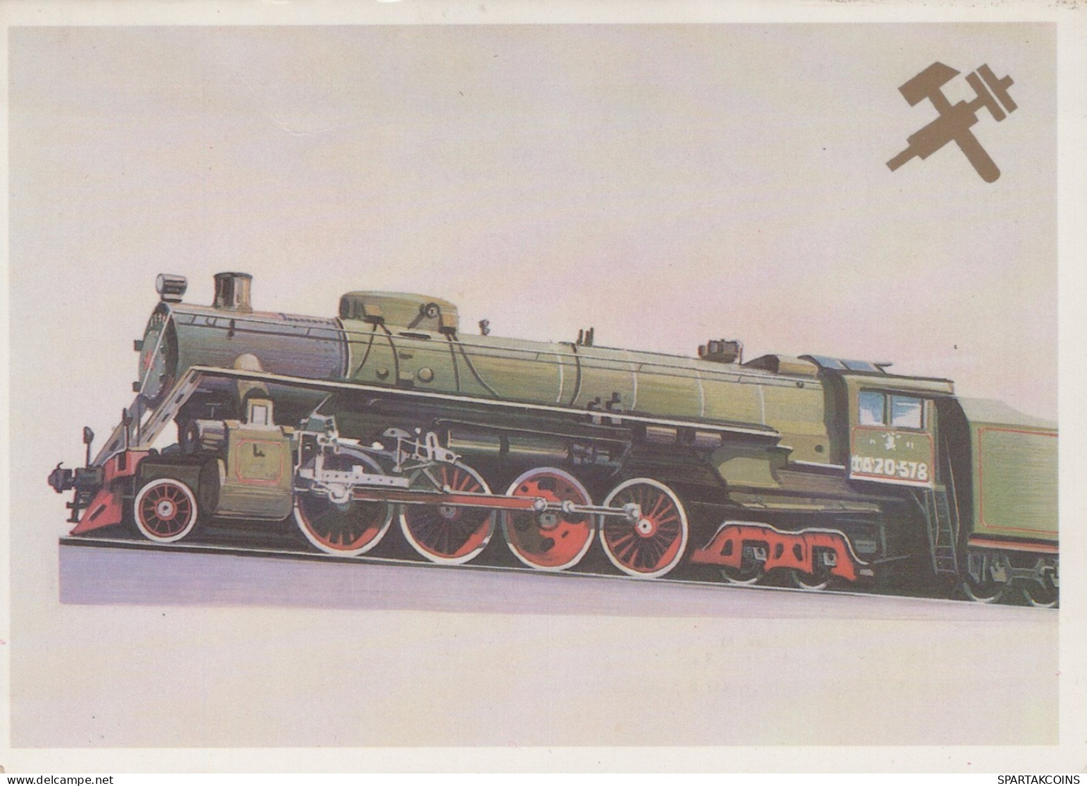 TRAIN RAILWAY Transport Vintage Postcard CPSM #PAA770.A - Eisenbahnen