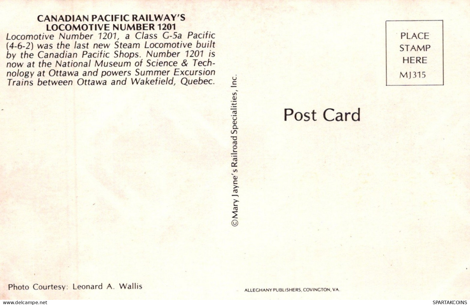 ZUG Schienenverkehr Eisenbahnen Vintage Ansichtskarte Postkarte CPSMF #PAA586.A - Trains