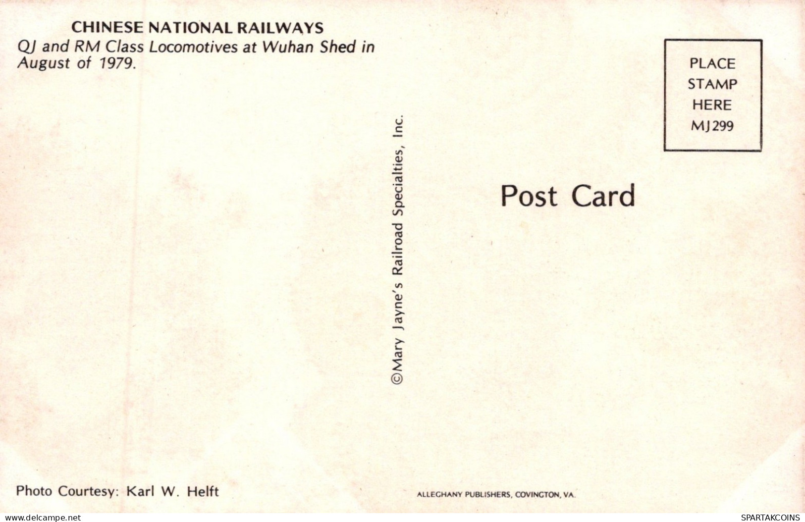 Transport FERROVIAIRE Vintage Carte Postale CPSMF #PAA530.A - Eisenbahnen