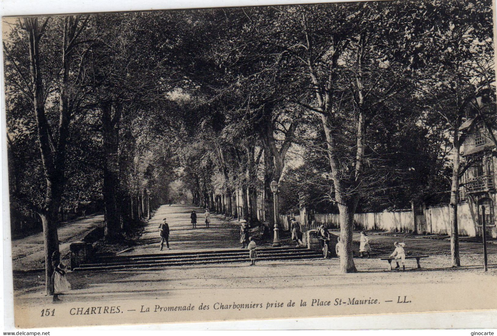 Chartres La Promenade Des Charbonniers - Chartres