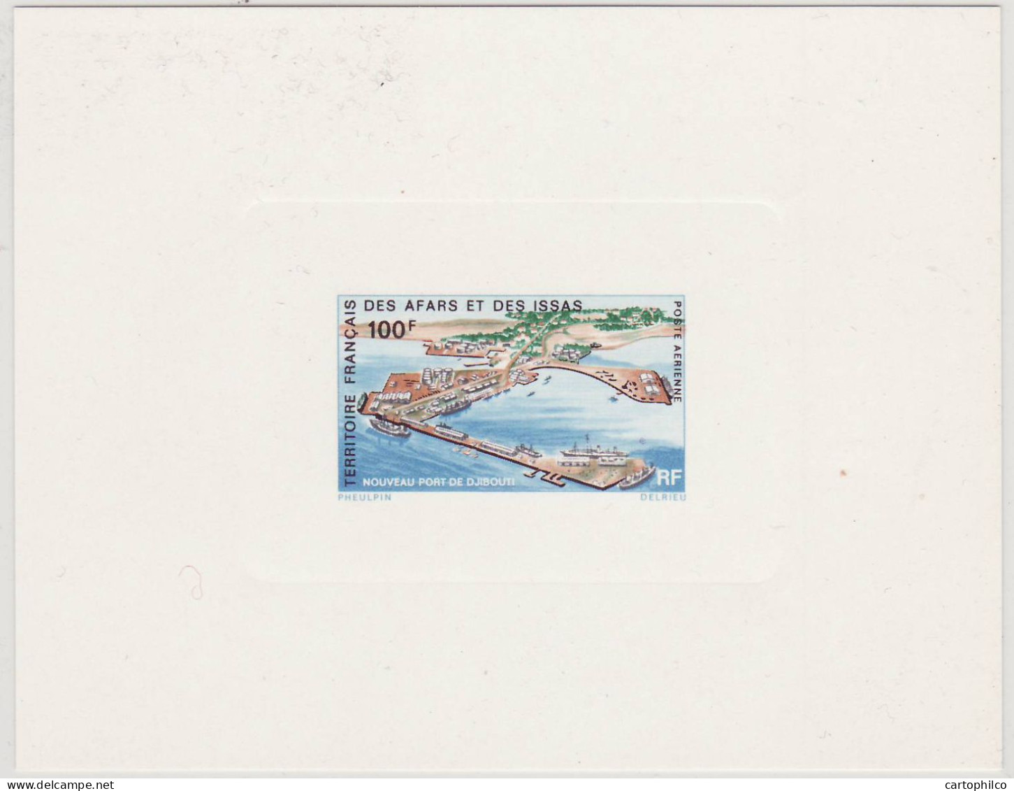 Afars Et Issas Epreuve De Luxe Port De Djibouti - Unused Stamps