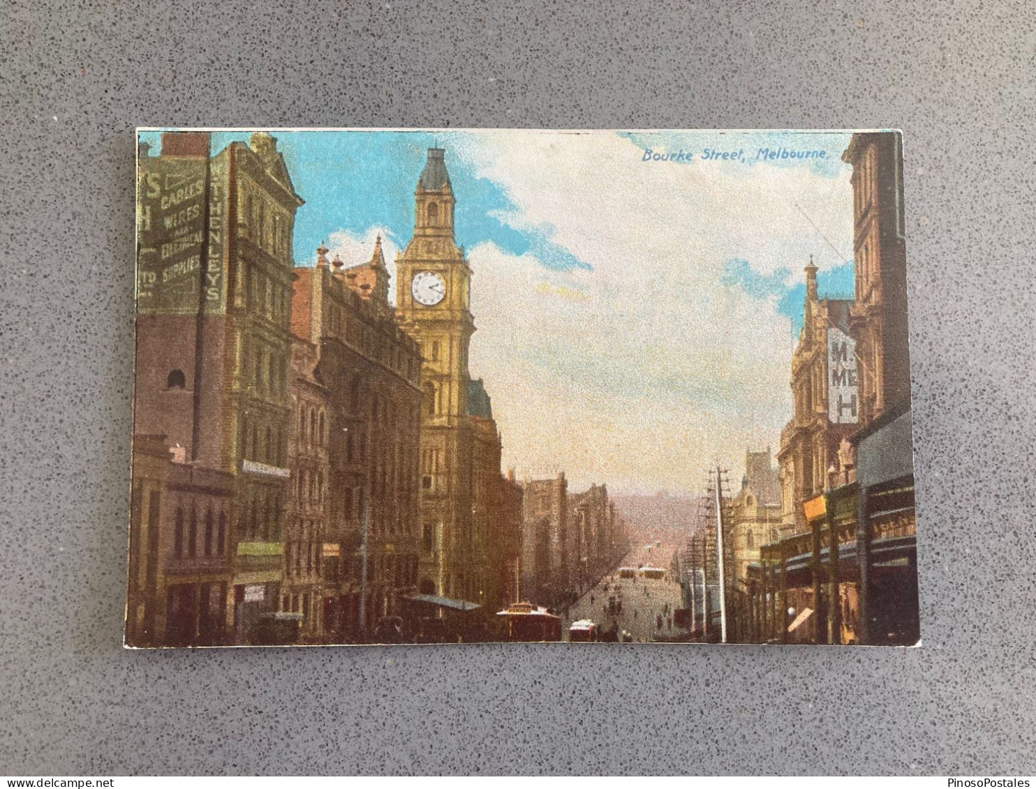 Bourke Street Melbourne Carte Postale Postcard - Melbourne