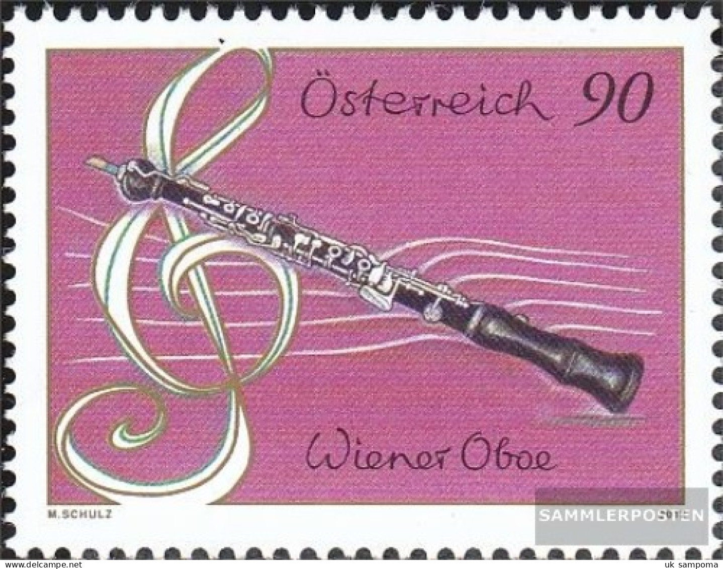Austria 2985 (complete Issue) Unmounted Mint / Never Hinged 2012 Musical Instrument - Oboe - Unused Stamps