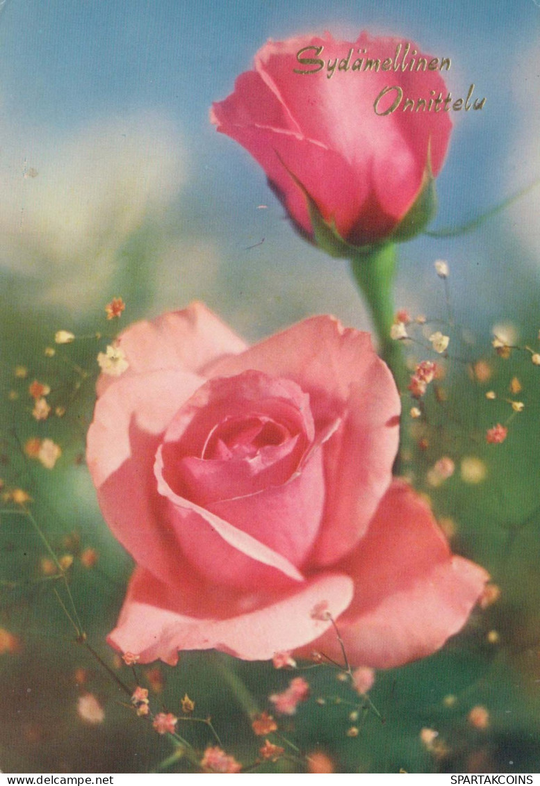 FIORI Vintage Cartolina CPSM #PAS076.A - Fleurs