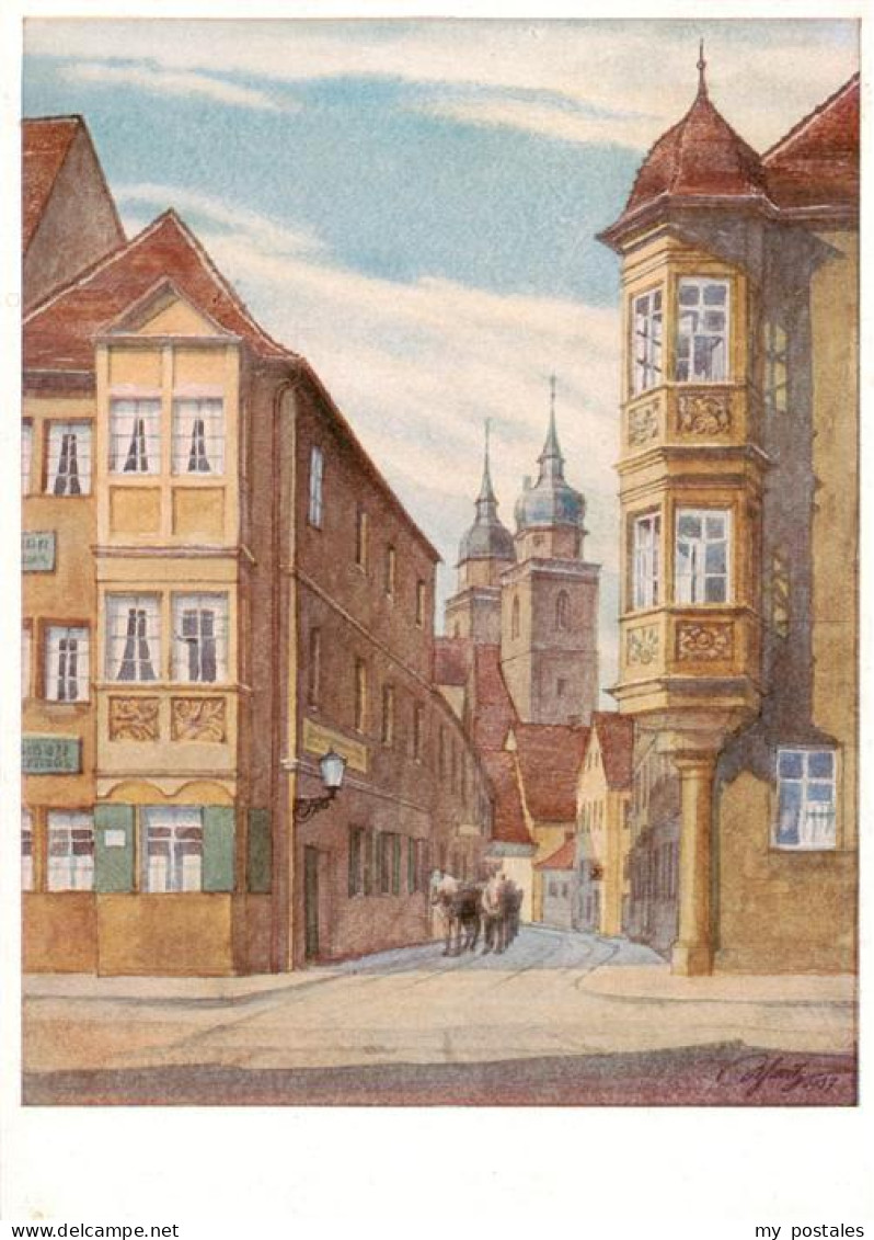 73905025 Bayreuth Brautgasse Aquarell - Bayreuth