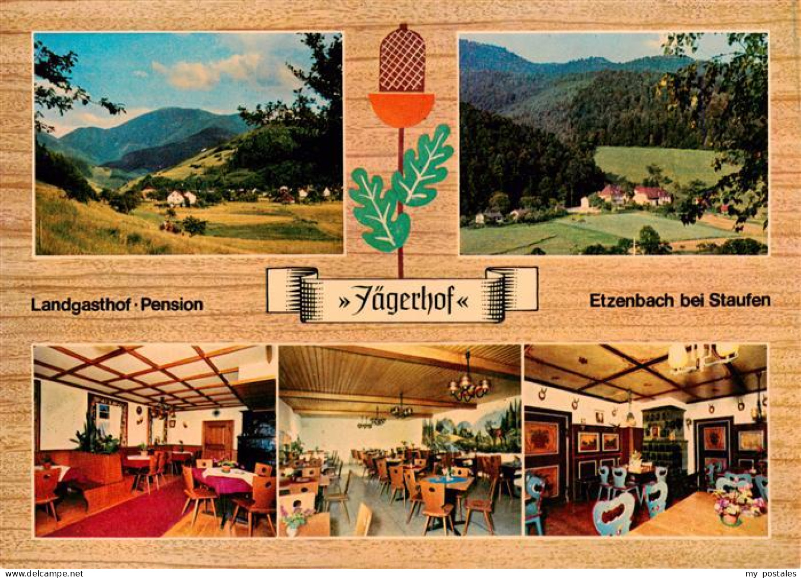 73905018 Etzenbach Staufen Breisgau Landgasthof Pension Jaegerhof Gastraeume Pan - Other & Unclassified